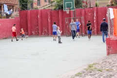 Boys Playing Soccer