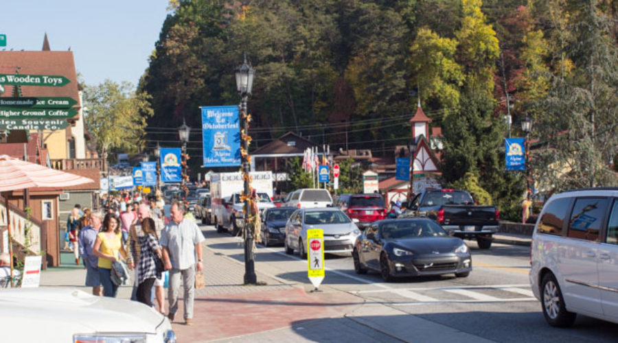 Oktoberfest in Helen, Georgia..Day Trip